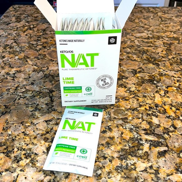 Other Nat Ketoos Caffeine Free Lime Time Ketones 19 Packets Expire